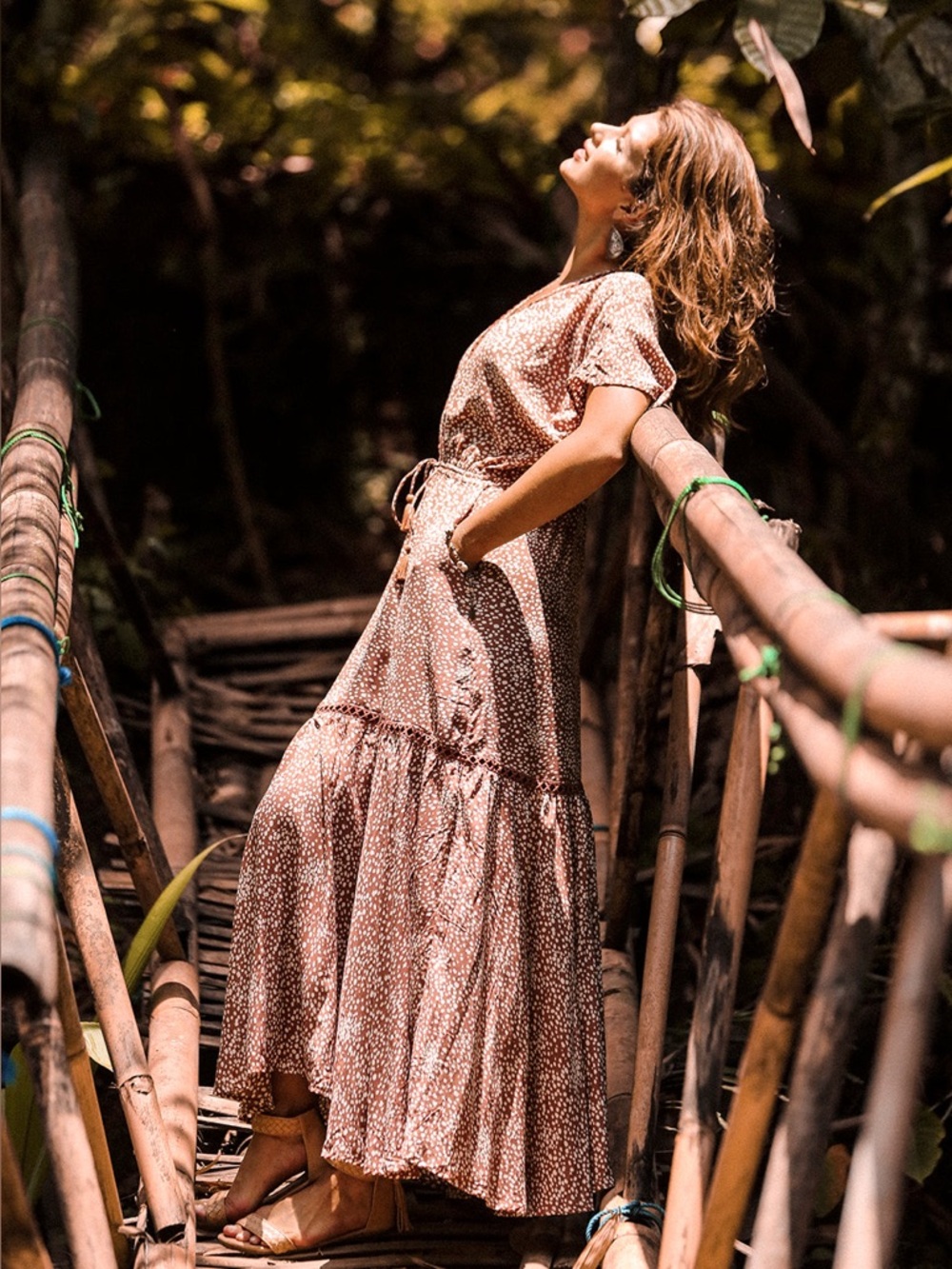 Tulle & Batiste Heather Maxi Dress Size Medium